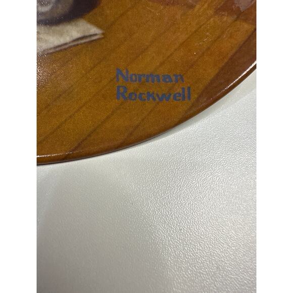 Norman Rockwell plate “The Painter” the only limited edition. R.S.A. 1983 - Picture 4 of 8
